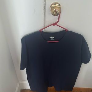 Navy blue Stussy t shirt